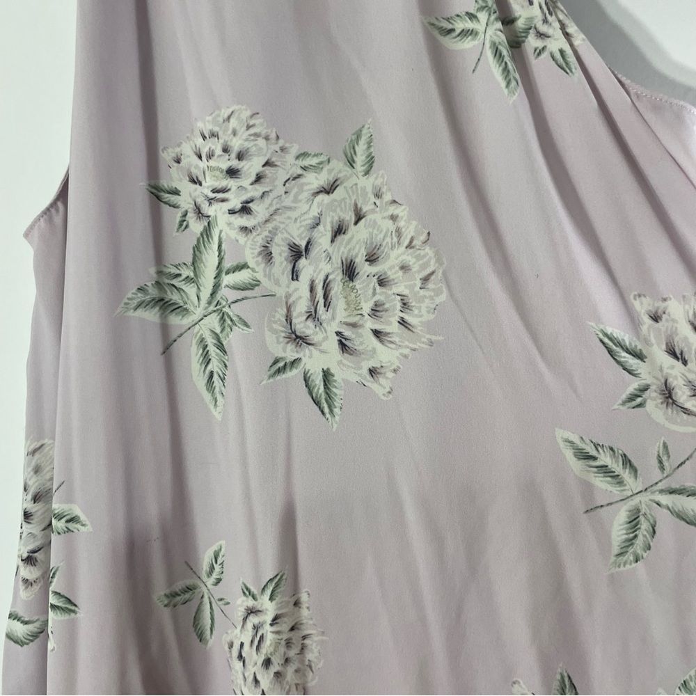 Show Me Your Mumu Dresses Floral Gomez Mini Dress Size L Purple Lilac - Picture 9 of 11